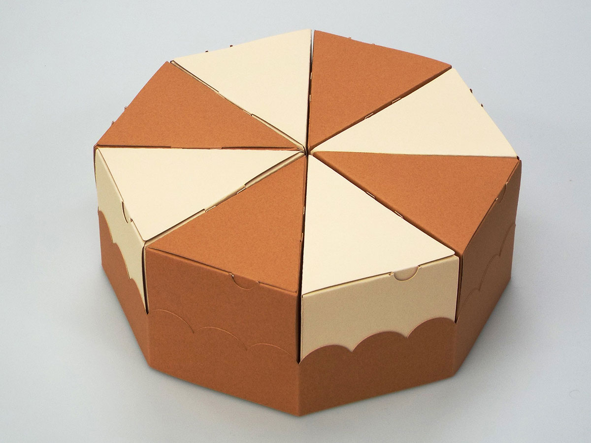 クリスマス ホールケーキ ボックス化粧箱01