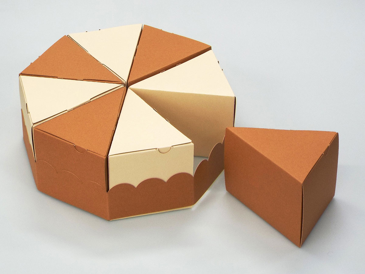 クリスマス ホールケーキ ボックス化粧箱05