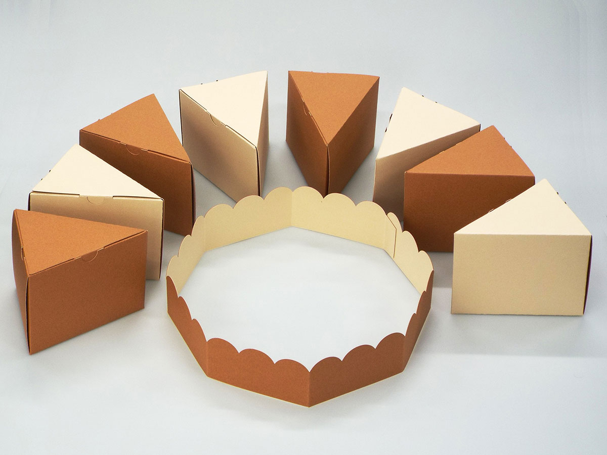 クリスマス ホールケーキ ボックス化粧箱08