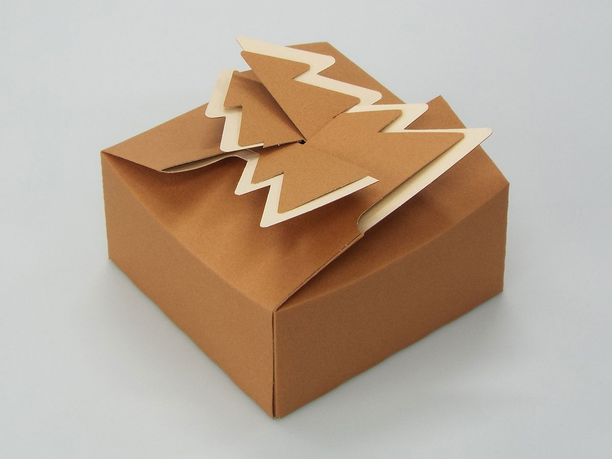 クリスマスツリー化粧箱ボックス02