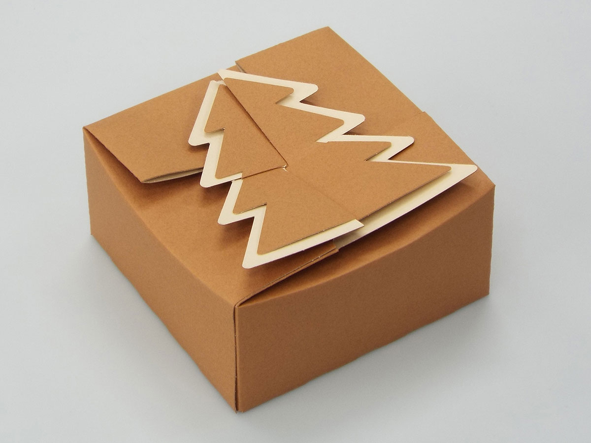 クリスマスツリー化粧箱ボックス06