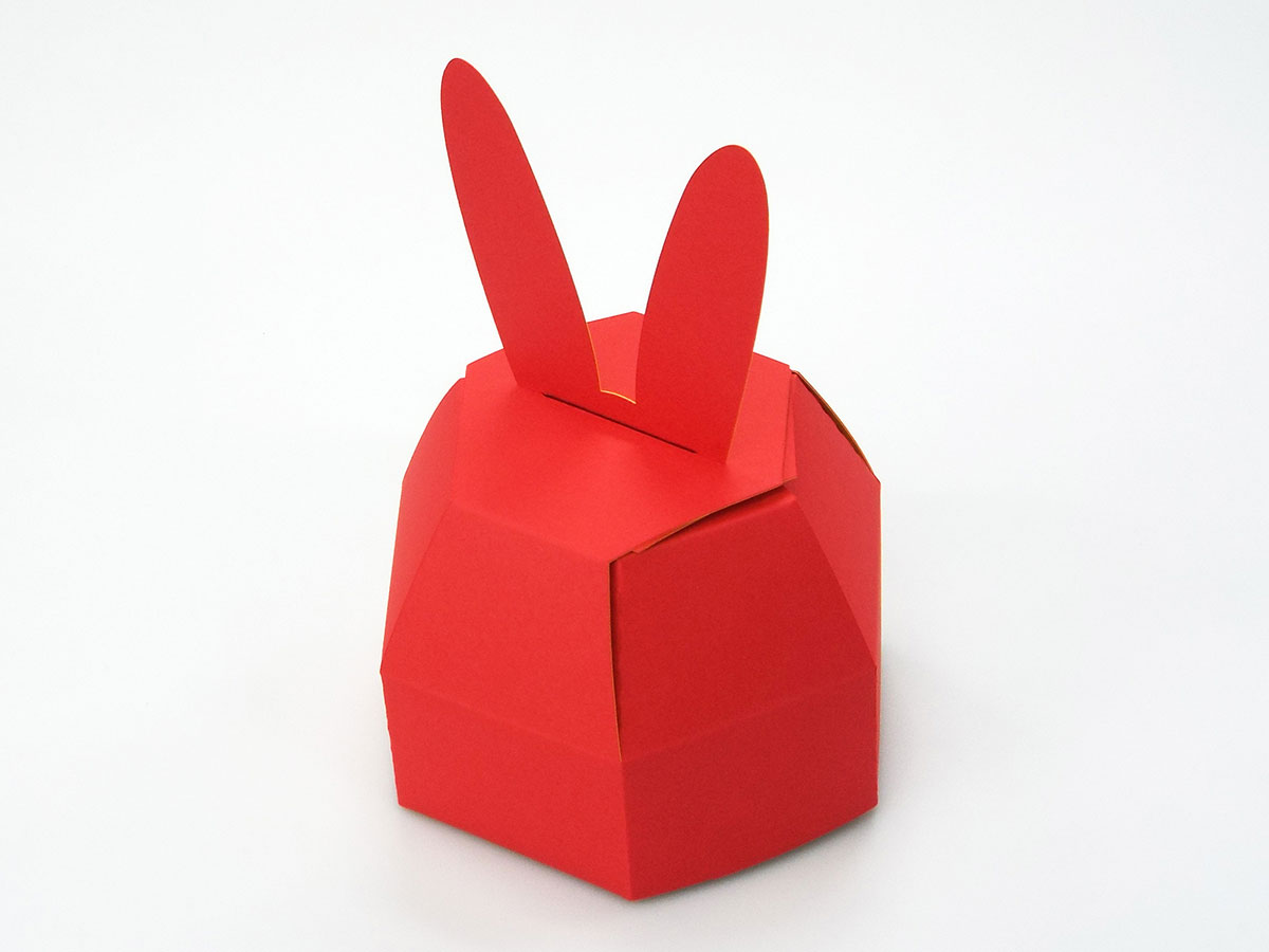 お月見うさぎさんボックス化粧箱パッケージ01