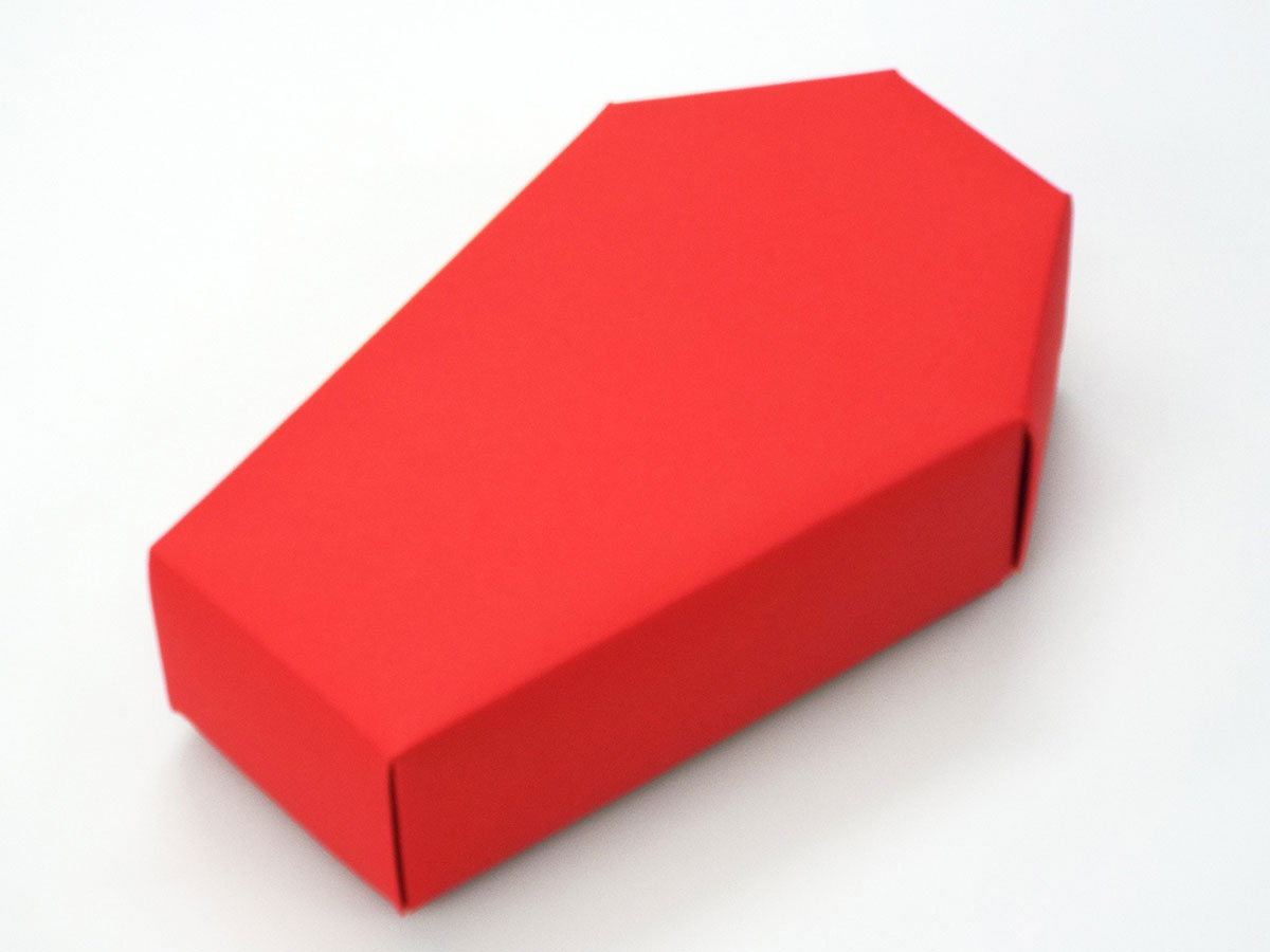 ハロウィン 吸血鬼 お墓化粧箱ボックスパッケージ02