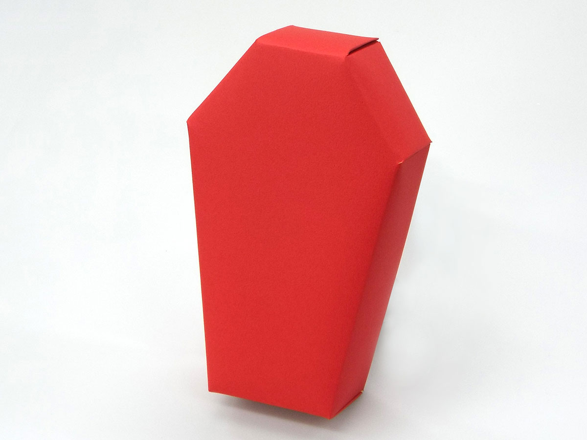 ハロウィン 吸血鬼 お墓化粧箱ボックスパッケージ01