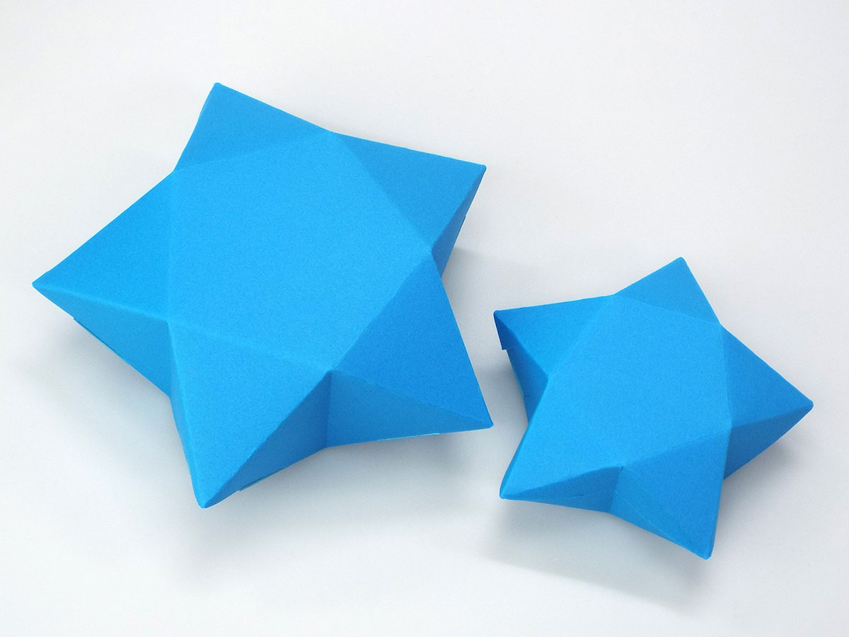 七夕星形化粧箱パッケージボックス01