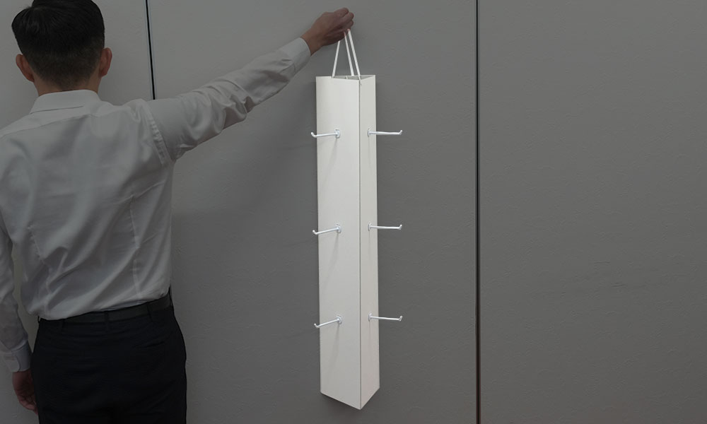 2面使える吊り下げフックボード053